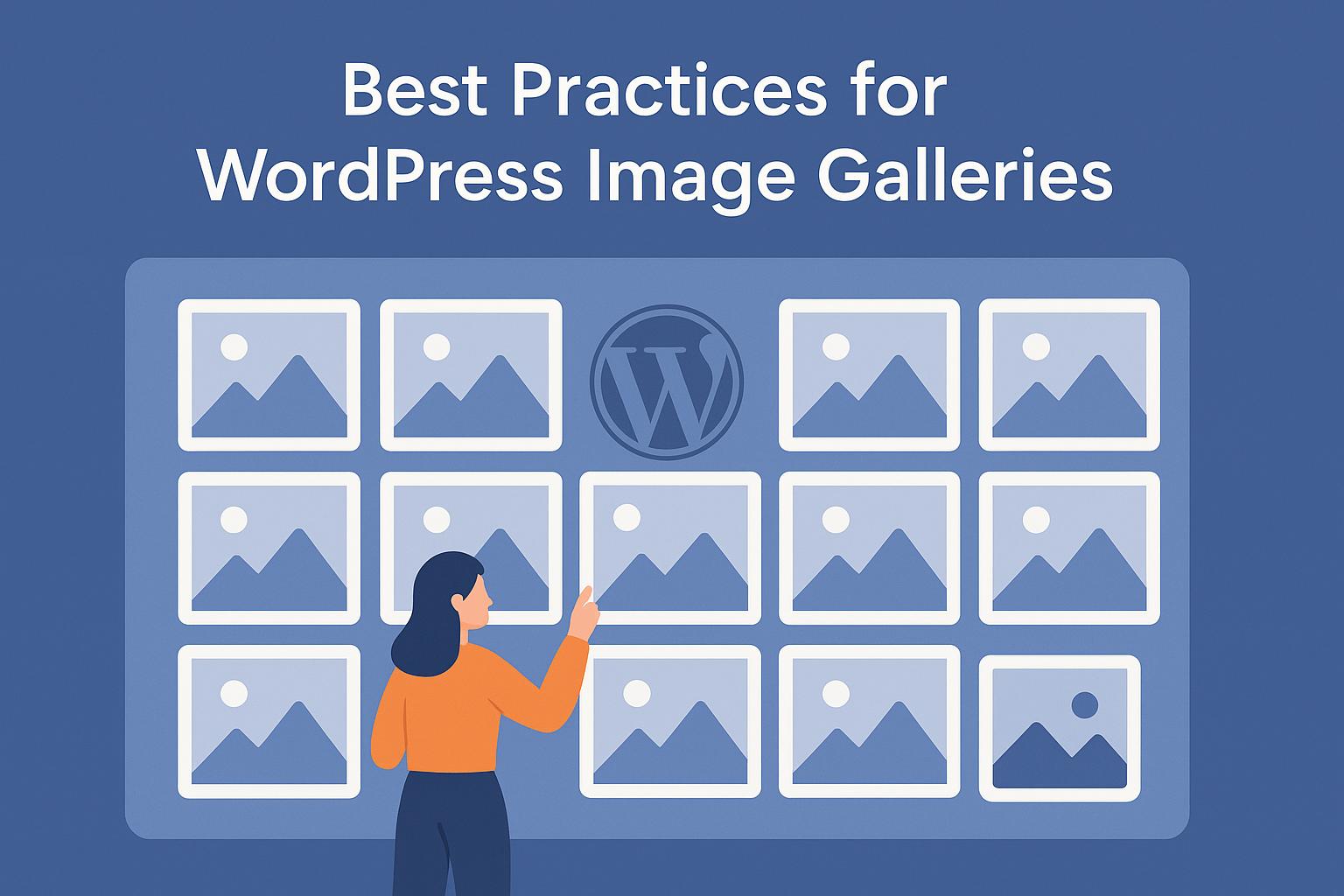 Best practices for WordPress image galleries.