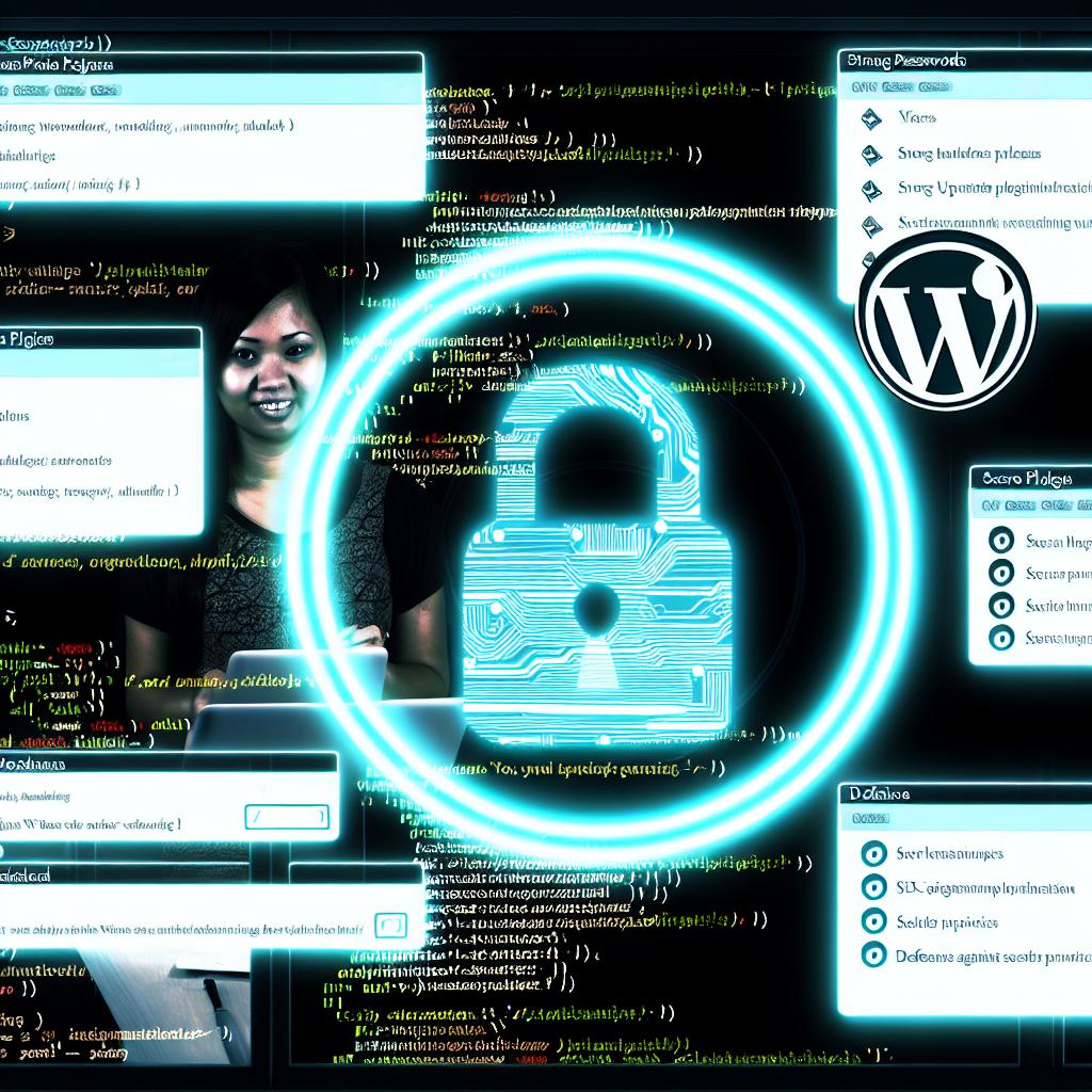 Best practices for WordPress site security.