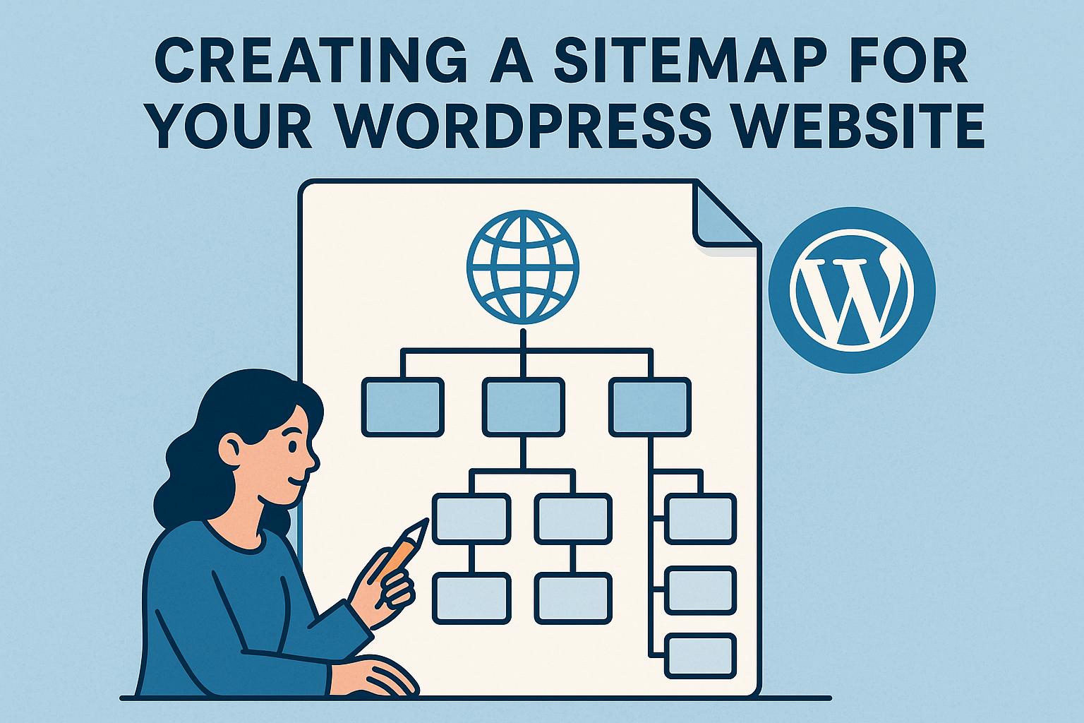 Creating a sitemap for your WordPress website.