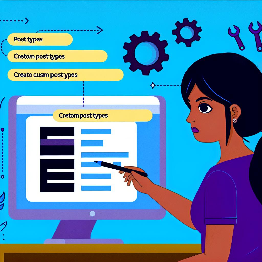 How to create custom post types in WordPress.
