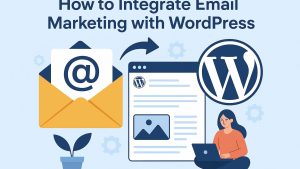 How to integrate email marketing with WordPress.