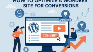 How to optimize a WordPress site for conversions.