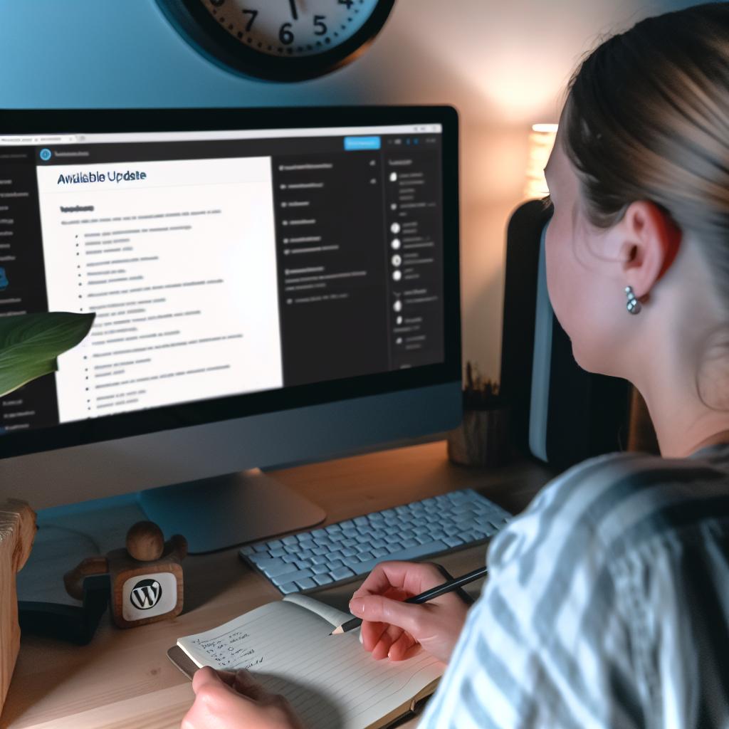 How to update WordPress safely.