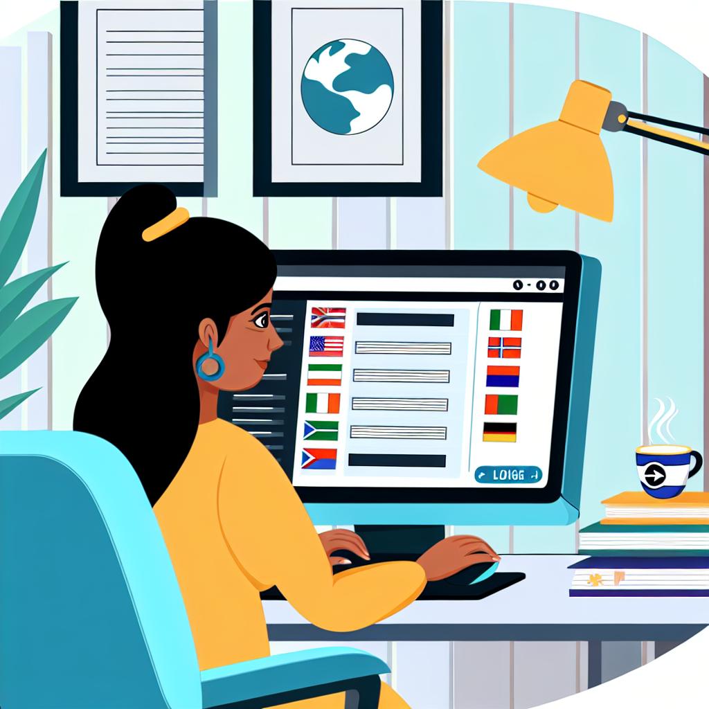 Setting up a multilingual WordPress website.