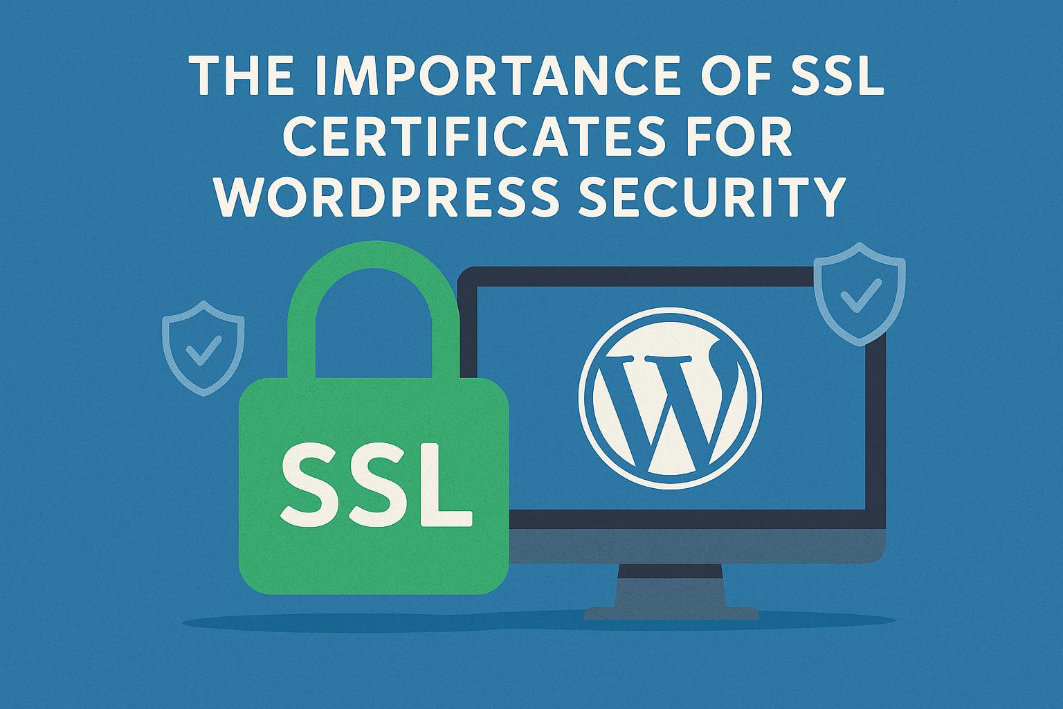 The importance of SSL certificates for WordPress security.
