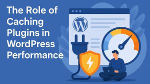 The role of caching plugins in WordPress performance.