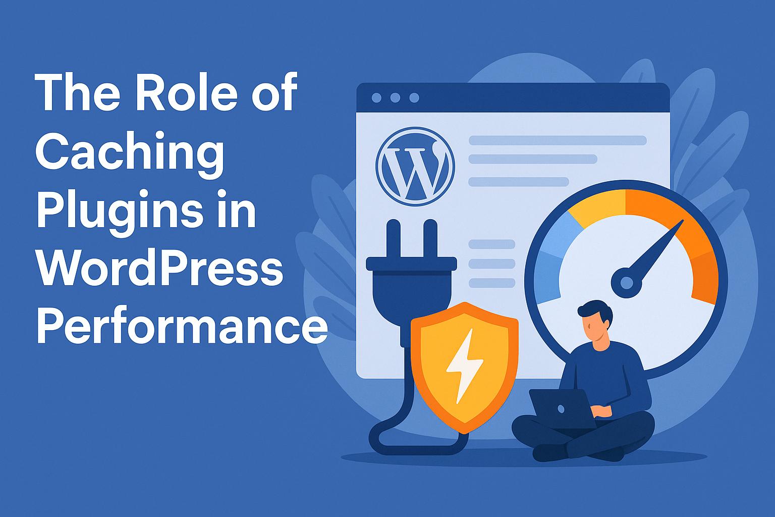 The role of caching plugins in WordPress performance.