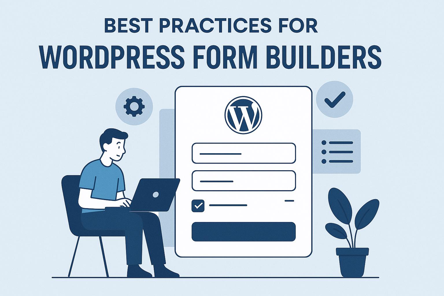 Best practices for WordPress form builders.