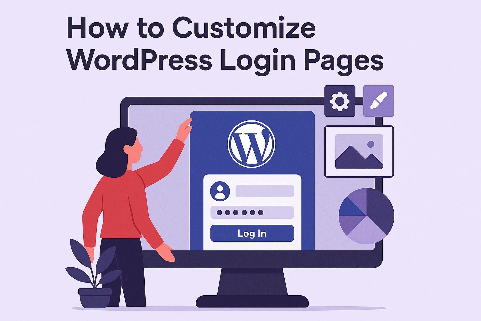 How to customize WordPress login pages.