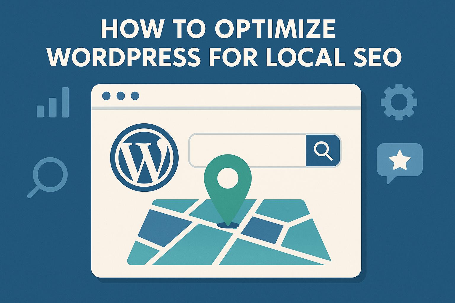 How to optimize WordPress for local SEO.
