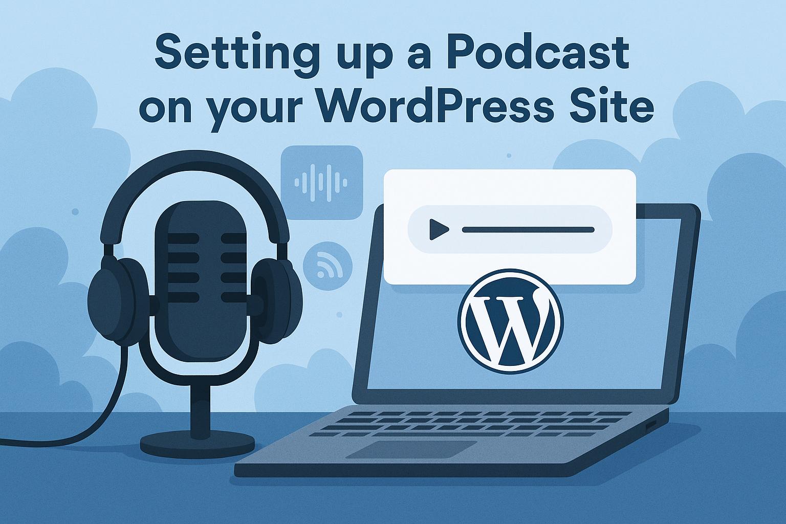 Setting up a podcast on your WordPress site.