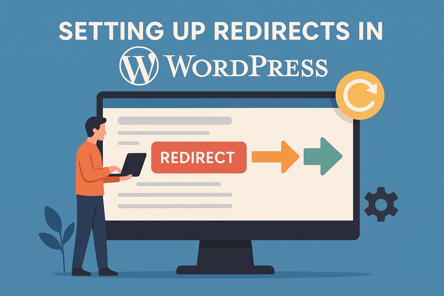 Setting up redirects in WordPress.
