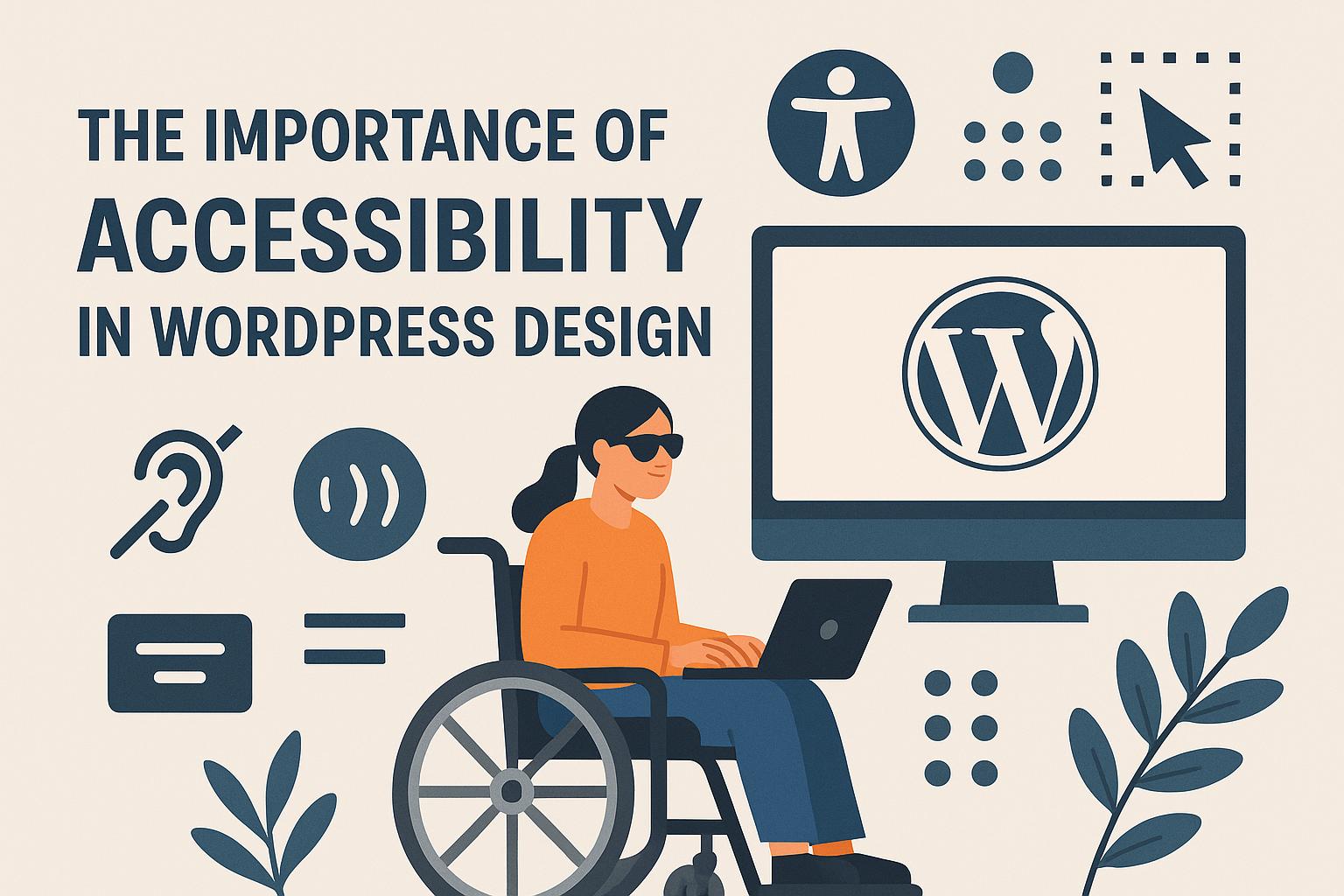 The importance of accessibility in WordPress design.